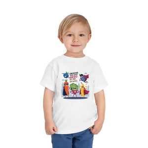 Soft Cotton Toddler T-shirt - Veggie Fun Design - Dipaliz - T-shirts