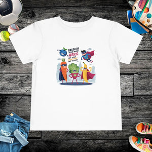 Soft Cotton Toddler T-shirt - Veggie Fun Design - Dipaliz - T-shirts