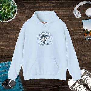 Eat Sleep Fish Heavy Blend Hoodie - Comfort Fishing Apparel - Dipaliz - s / Light Blue - Sweatshirts