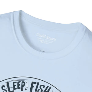 Soft Cotton Fish Repeat Unisex Tee - Casual - Dipaliz - T-shirts - s