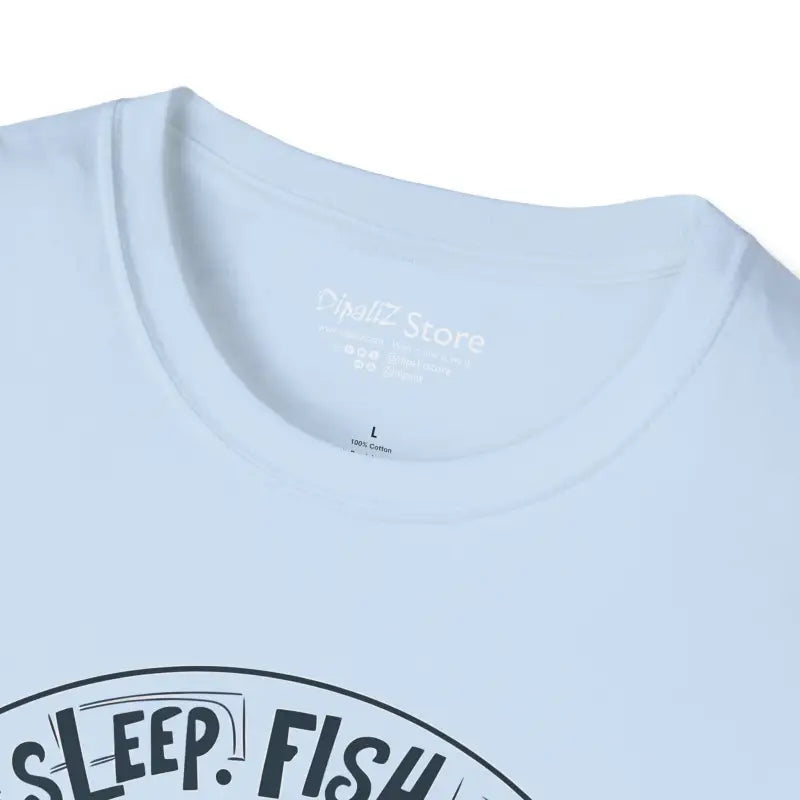 Eat Sleep Fish Repeat: Soft & Comfy Unisex Tee - T-shirt