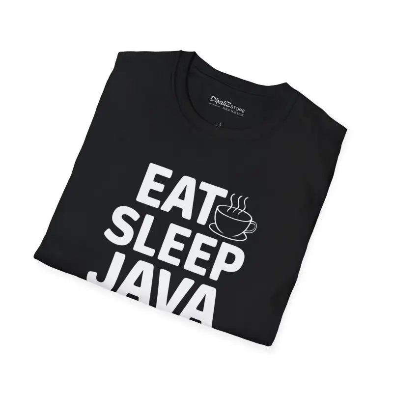 Eat Sleep Java Repeat: Unisex Programmer T-shirt - T-shirt