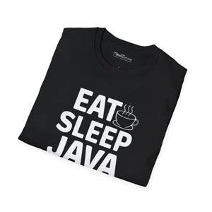 Programmer T-shirt - Eat Sleep Java Repeat Tee - Dipaliz - T-shirts