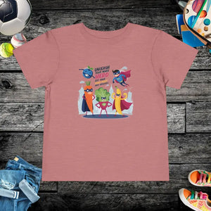 Toddler T-shirt Classic Fit Veggies Fun Design - Dipaliz - Heather Mauve / 2t - T-shirts