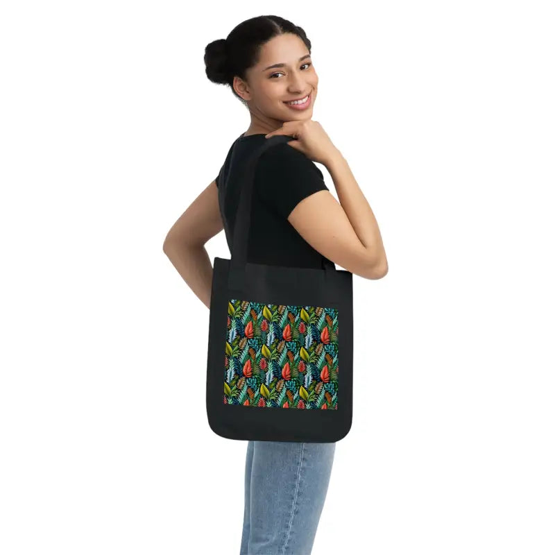 Discover Dipaliz: Eco-friendly Cotton Tote Bliss - one Size / Black Bags