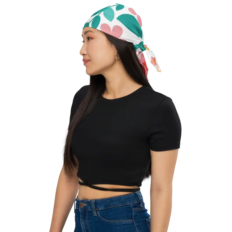 Eco-chic All-over Print Bandanas to Flaunt your Style - Bandana and Scarves