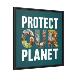 Black Pinewood Frame Matte Canvas Wall Art - Dipaliz - Posters Prints & Visual Artwork