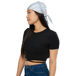Bold Print Bandana - Eco Friendly Women’s Accessory - Dipaliz - l - Bandanas & Headties