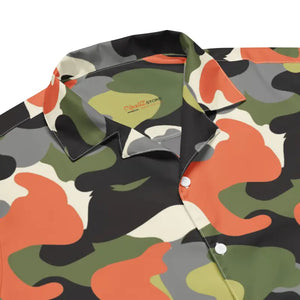 Unisex Camo Button Shirt - Summer Statement Style - Dipaliz - Shirts