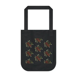 Canvas Tote Bag - Floral Eco-friendly Shopping - Dipaliz - Totes
