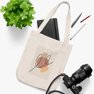 Canvas Tote Bag - Eco Abstract Design - Dipaliz - Bags