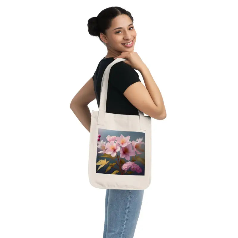 Eco-chic Canvas Tote Bag: Stylish & Sustainable Fashion - Bags