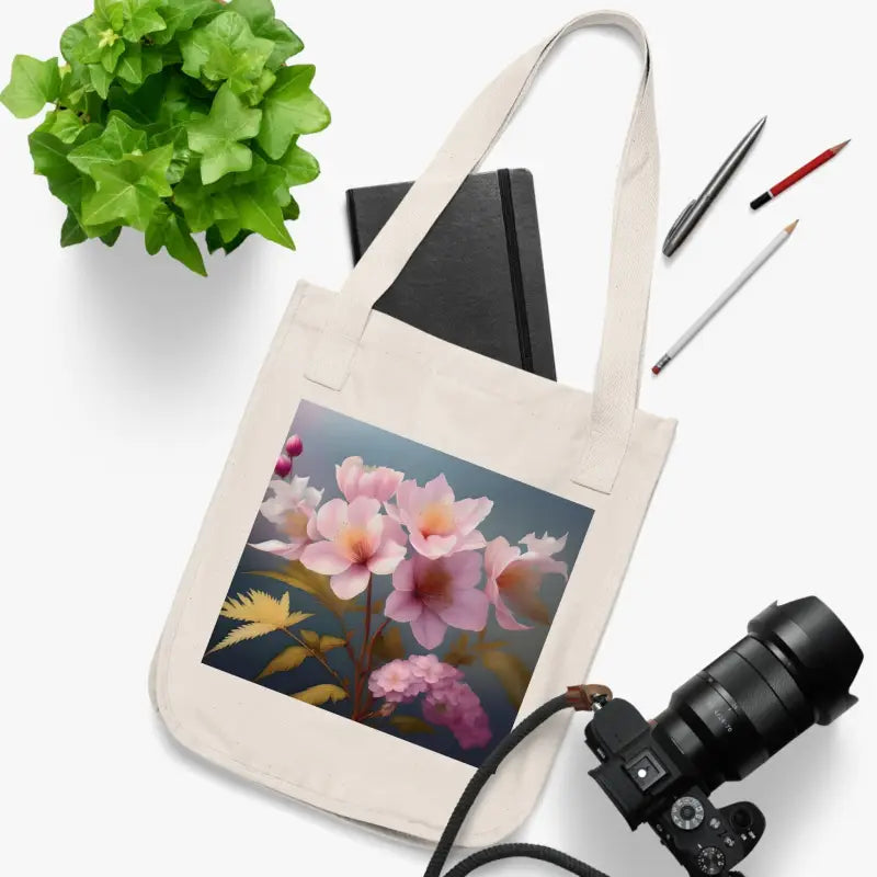 Eco-chic Canvas Tote Bag: Stylish & Sustainable Fashion - one Size / Natural Bags