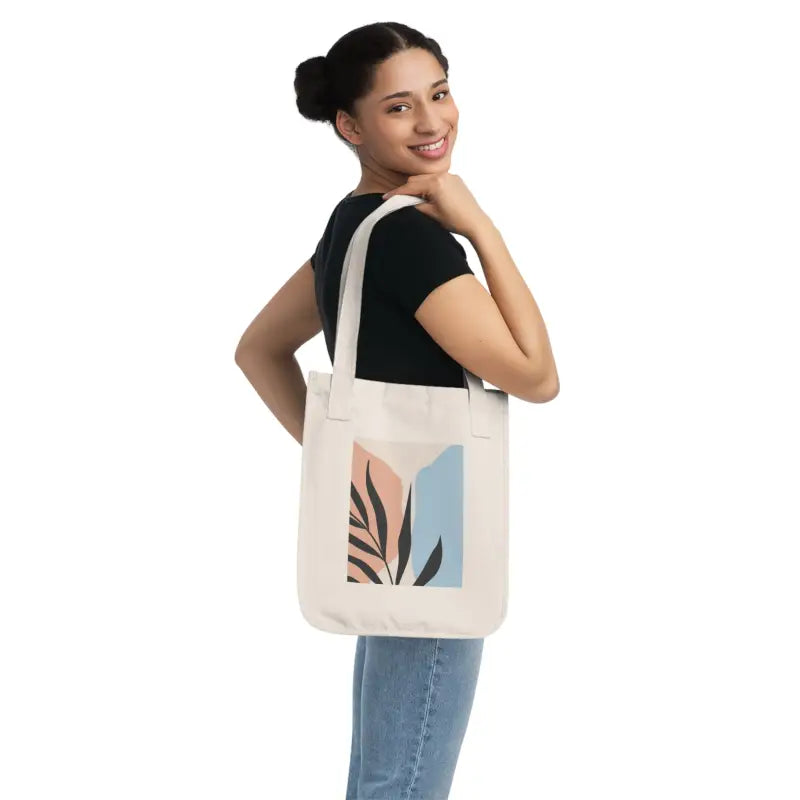 Eco-chic Canvas Tote: Carry Your Style Effortlessly! - Bags