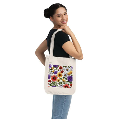 Eco-chic Canvas Tote Bag Trendy Style Save the Planet! - Bags