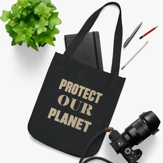 Eco-chic Canvas Tote Bag: Style Meets Sustainability with Econscious - one Size / Black Bags