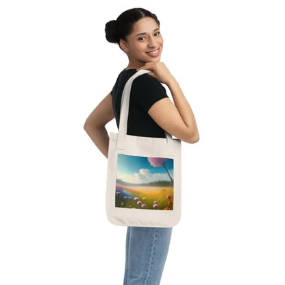 Eco-chic Canvas Tote Bag: Stylish & Sustainable Carry-all - one Size / Natural Bags