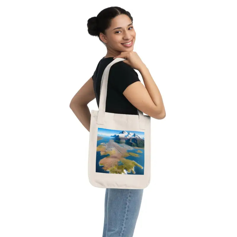 Eco-chic Canvas Tote: Your Stylish Sidekick - Bags