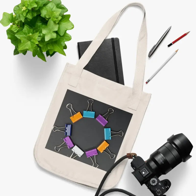 Eco-chic Canvas Tote Bag: your Stylish Sustainability Sidekick - Bags