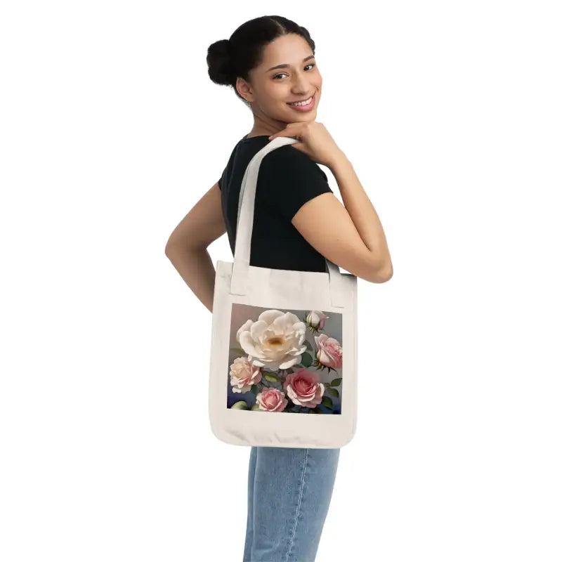 Eco-chic Canvas Tote: Your Sustainable Style Sidekick - Bags