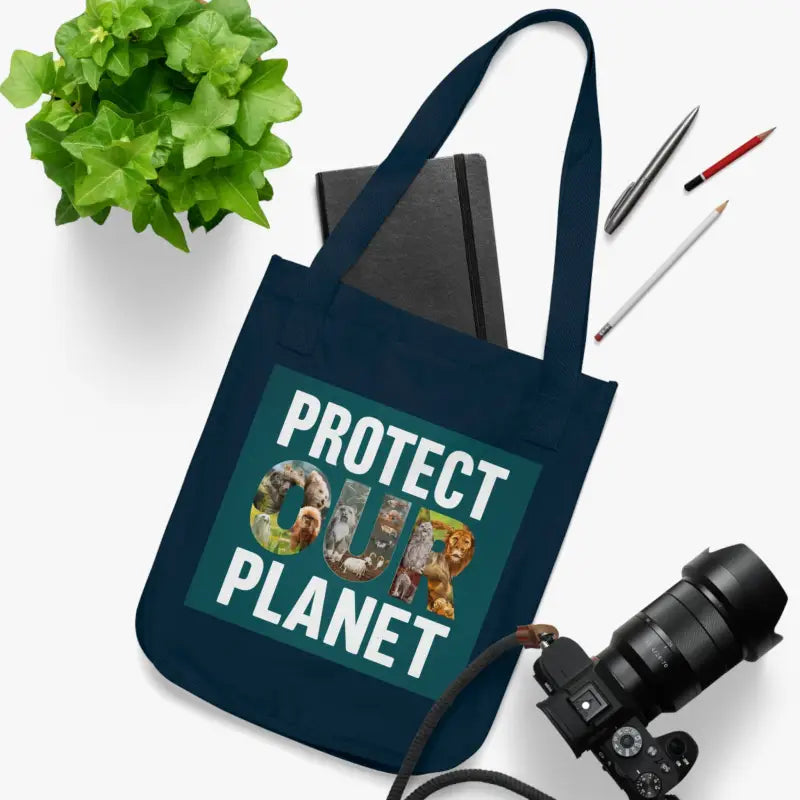 Upgrade your Sustainable Style with Eco-chic Canvas Tote Bag - Bags