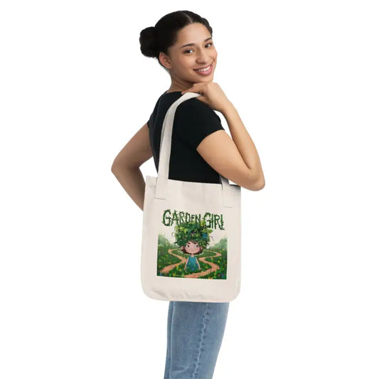 Eco-chic Certified Organic Canvas Tote: Nature’s Bliss - Bags