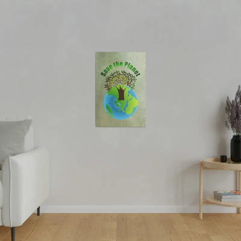 Eco Chic Matte Canvas for Stylish Green Homes