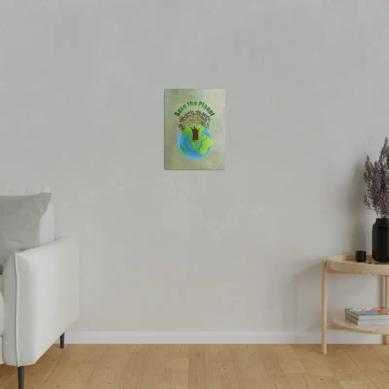 Eco Chic Matte Canvas for Stylish Green Homes