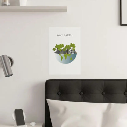 Eco-chic Earth Satin Posters for 2024’s Fashion Trends - Poster