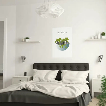 Eco-chic Earth Satin Posters for 2024’s Fashion Trends - Poster