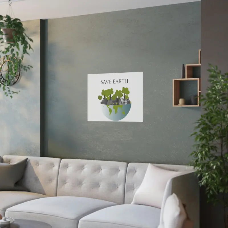 Eco-chic Earth Satin Posters for 2024’s Fashion Trends - Poster