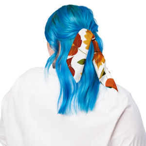 Print Bandana Fall Foliage Recycled Polyester Design - Dipaliz - s - Bandanas & Headties