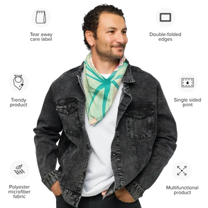 Print Bandana - Eco Friendly Women’s Fashion Statement - Dipaliz - Bandanas & Headties