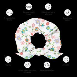 Recycled Scrunchie one Size Eco Chic Hair Accessory - Dipaliz - Ponytail Holders