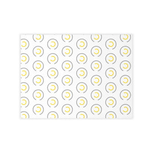 Grey Circles Wall Decals - Modern Removable Fabric - Dipaliz - 24″ x 18″ - Home Decor