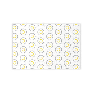 Grey Circles Wall Decals - Modern Removable Fabric - Dipaliz - 36’’ x 24’’ - Home Decor