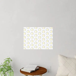 Grey Circles Wall Decals - Modern Removable Fabric - Dipaliz - Home Decor