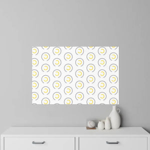 Grey Circles Wall Decals - Modern Removable Fabric - Dipaliz - Home Decor