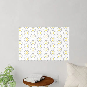 Grey Circles Wall Decals - Modern Removable Fabric - Dipaliz - Home Decor