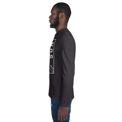 Eco-chic Long Sleeve Fitted Tee: Stand out in Style - T-shirt