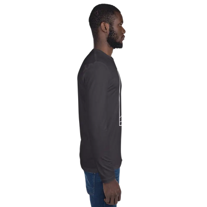 Eco-chic Long Sleeve Fitted Tee: Stand out in Style - T-shirt