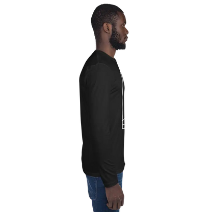 Eco-chic Long Sleeve Fitted Tee: Stand out in Style - T-shirt