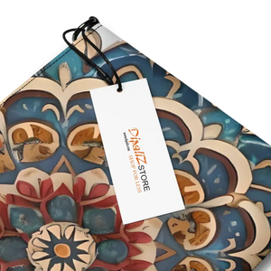 Faux Leather Crossbody Bag Mandal Pattern Urban Chic - Dipaliz - Cross Body Bags