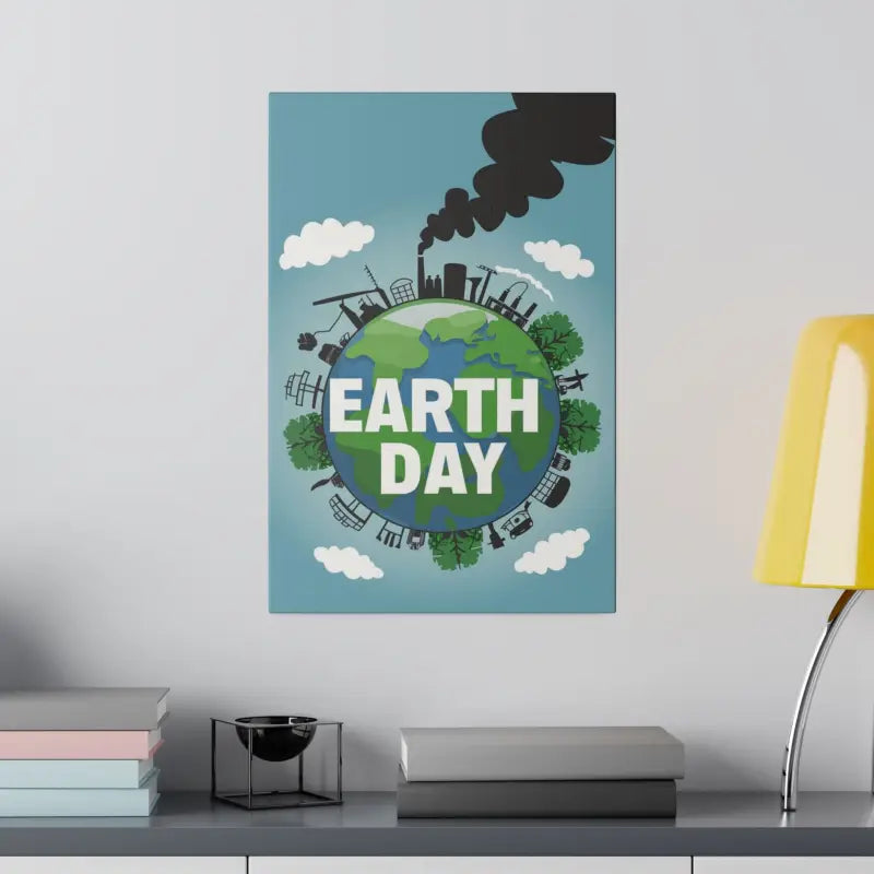 Vibrant Eco-chic Canvas: Elevate with Renewable Forests Decor - Canvas