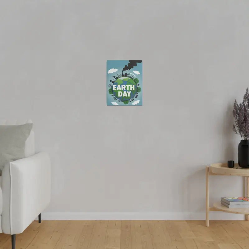 Vibrant Eco-chic Canvas: Elevate with Renewable Forests Decor - Canvas