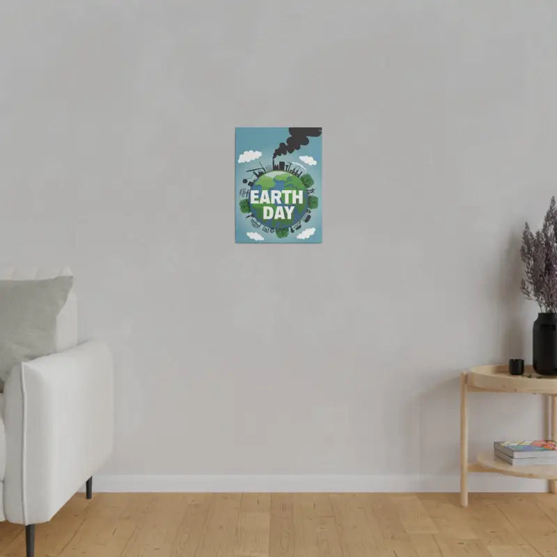 Vibrant Eco-chic Canvas: Elevate with Renewable Forests Decor - Canvas