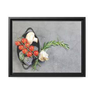 Fresh Vegetables Matte Canvas Black Frame Wall Art - Dipaliz - 16″ x 12″ (horizontal) / 1.25’’ - Posters Prints &