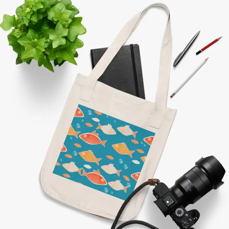 Eco-chic Canvas Tote: Trendy and Sustainable! - Bags