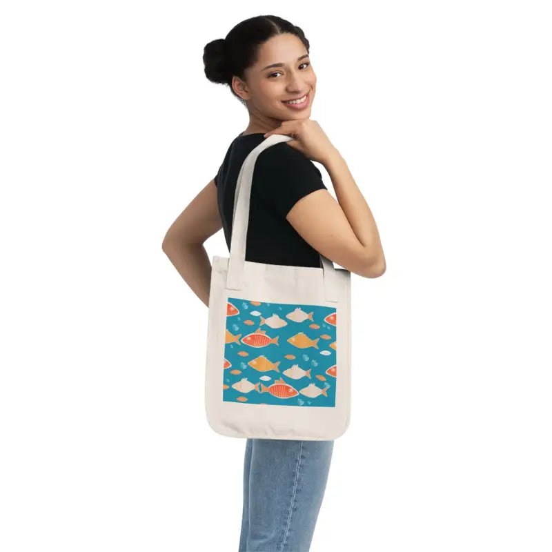 Eco-chic Canvas Tote: Trendy and Sustainable! - one Size / Natural Bags