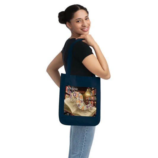 Upgrade your Style with Eco-chic Organic Canvas Tote Bag - one Size / Navy Bags